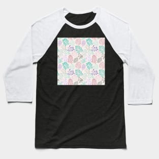 Little Leaves Pattern Baseball T-Shirt